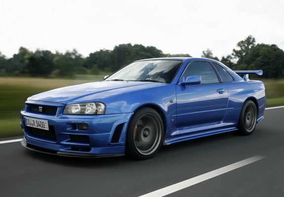 オートアート スカイラインGTR R34 VスペックⅡ+stbp.com.br